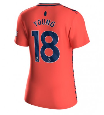 Everton Ashley Young #18 Segunda Equipación Mujer 2023-24 Manga Corta